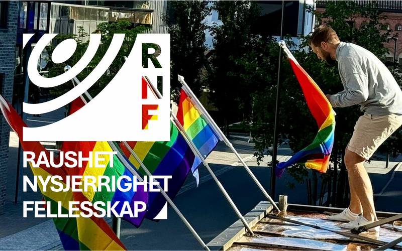 RNF under Pride 2025: Raushet – Nysgjerrighet – Fellesskap