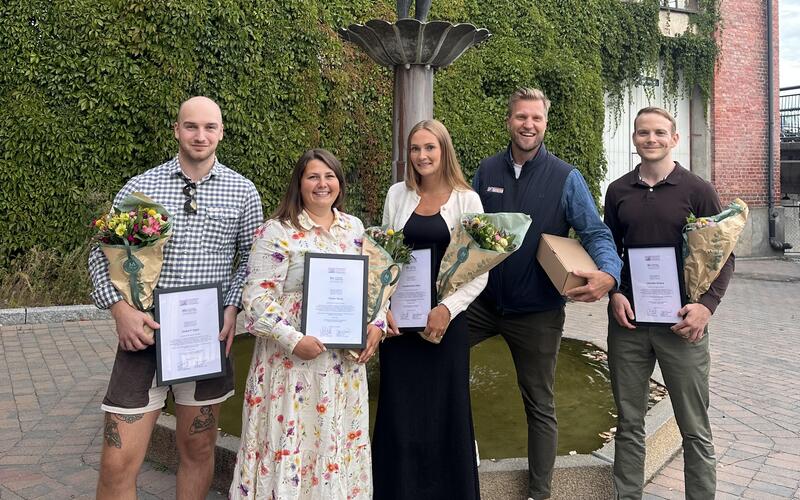 Gratulerer til denne flotte gjengen! 