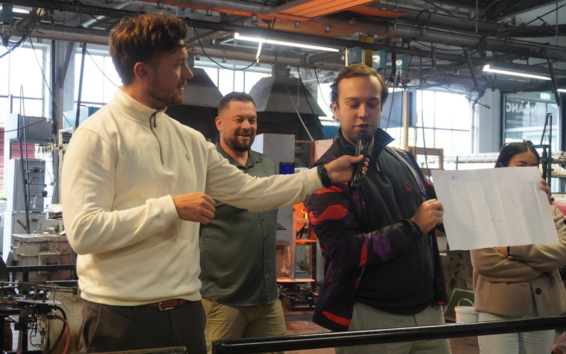 Traineesamling på Hadeland Glassverk