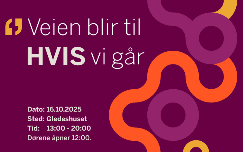 Veien blir til HVIS vi går – bli med på årets viktigste møteplass